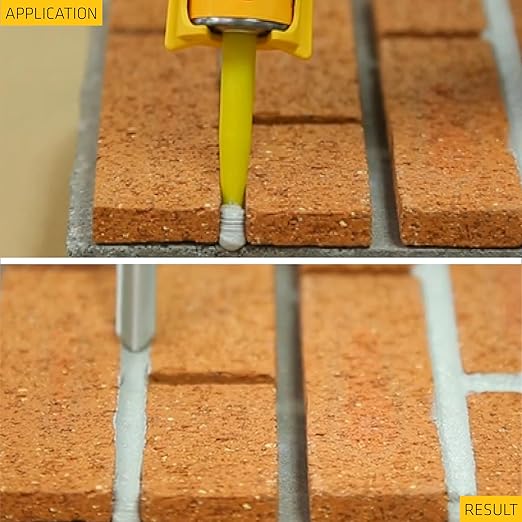 Sikaflex Mortar Fix, Limestone, Polyurethane sealant for Repairing Damaged Mortar, Joints and Gaps. Sealing Mortar Cracks 10.1 fl. oz Cartridge (Pack of 1)