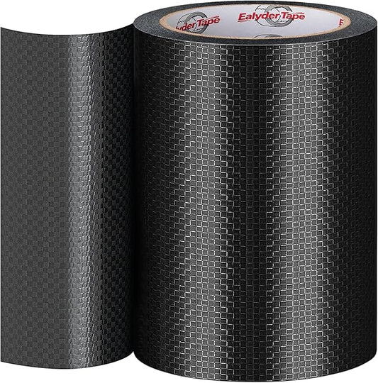 RV Underbelly Tape RV Underbelly Repair Material 6" x 26', Waterproof Flex Belly Tape with Permanent Sealing Adhesive for Mobile Home, Trailer, Camper(Black, 6 Inch x 26 Feet)