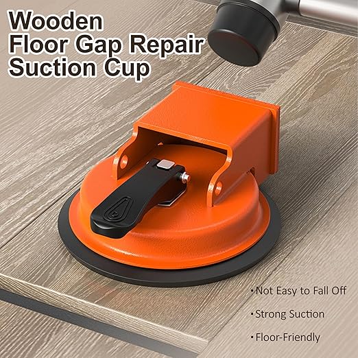 Floor Gap Fixer Tool, 2026 New Heavy Duty Floor Gap Fixer Tool, Enhanced Vacuum Suction Cup, Flooring Gap Repair Tool for Laminate, Vinyl, Wood & Tile Flooring (2 Pcs)