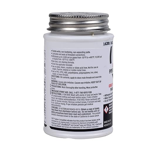 Oatey Pipe Joint Compound 4 Oz White (Pack of 2)
