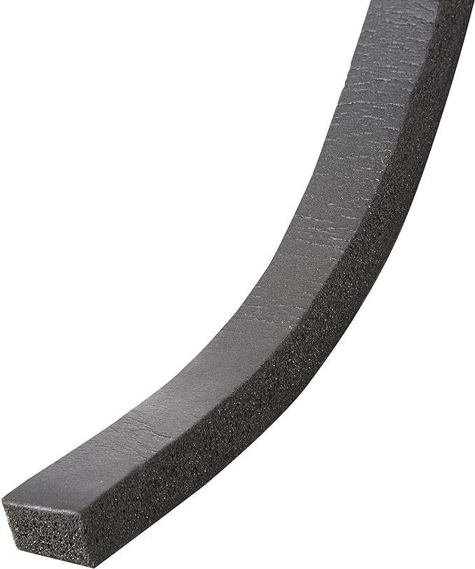 Frost King Foam Tape, Sponge Rubber, 3/4" W X 7/16" H | 10' L | Black | 5/16" T | Pack of 2