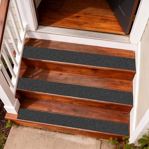 Heavy Duty Anti-Slip Tape 6" x 20 FT, 80 Grit Waterproof Anti Skid Grip Tape Roll for Stairs, Ramps, Decks, Boat Decks, Ramps, Floors & Indoor Outdoor Safety