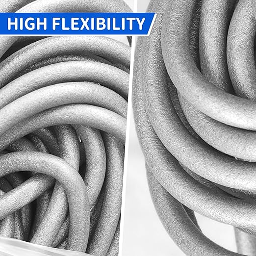 Foam Backer Rod for Gaps Concrete Crack Filler Joints Foam Gap Fillers Caulk Saver Backing Rod Concrete Filler Rope Joint Filler (2 Inch X 6.6 Feet)