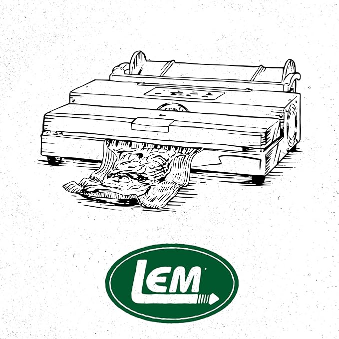 LEM Products MaxVac 500 Vacuum Sealer Machine, Heavy-Duty Aluminum Food Vacuum Sealer for Freezer Storage, Includes Bag Roll Holder, Cutter, Bag Roll