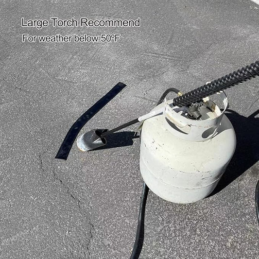 EWT Premium Rubberized Asphalt Tarmac Parking Lot Joint and Crack Sealer Repair Hot-Filler II 50 FT Long (3mm Thick) (2 in)