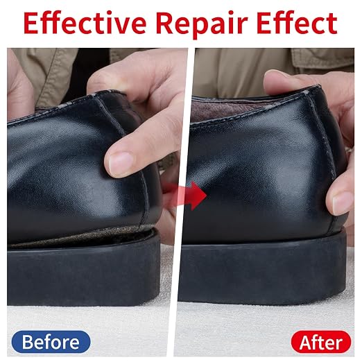 Shoe Glue, Strong Clear Shoe Repair Glue for Sneakers, Boots, Handbags, Soles, Heels, Super Glue for Shoes, Works on Leather, Rubber, Canvas, 15ml Tube x 2