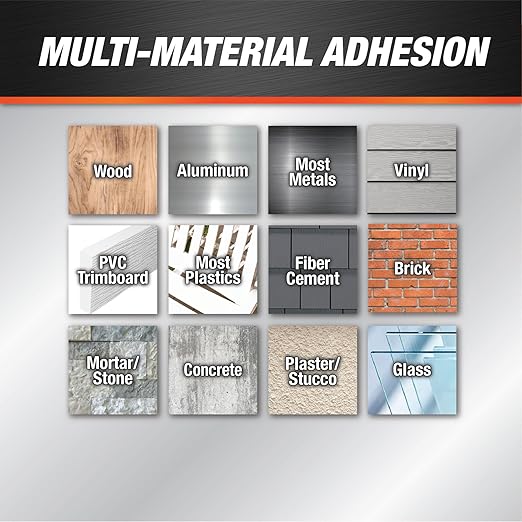 DAP Dynaflex Ultra Advanced Exterior Sealant,Light Gray,10.1 Oz (7079818219),(Pack of 6)