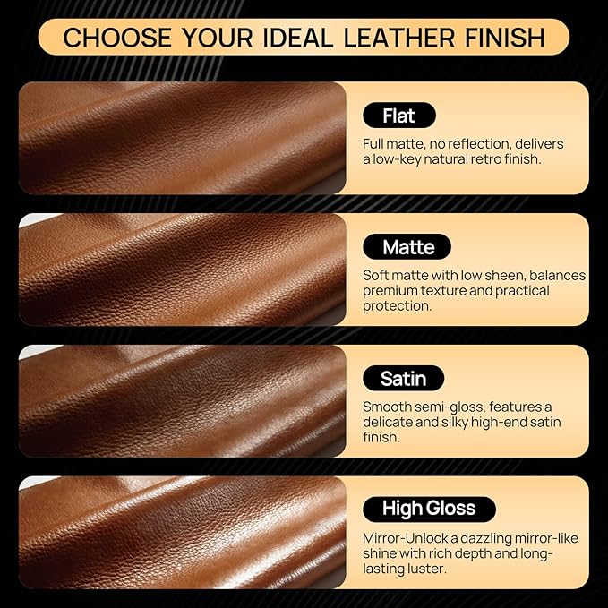 Leather Sealer Scratch-Resistant Leather Finisher, 5fl oz Leather Sealant & Protector Finisher for Dye, Paint，Durable Flexible Urethane Clear Coat for Leather Furniture, Shoes, Bags, Jackets