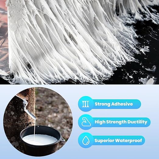 ADHES Upgrade Butyl Tape Waterproof Tape, 1.2mm Thick, 4 inch x 16 feet, Aluminum Foil Tape Butyl Sealant Tape for RV Repair, Window, Boat and Pipe Sealing, Glass & EDPM Rubber Roof Patching, Silver