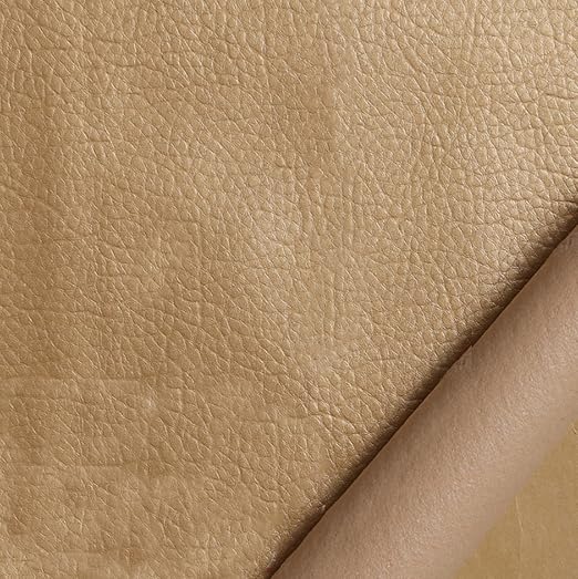 Leather Repair Patch Tape, Leather Adhesive Self-Adhesive, First Aid Patch Fix Tear Kit for Furniture Sofas Vinyl Car Seats Couch Chairs Shoes Down Jackets (Gold)