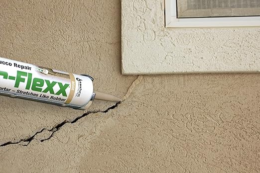 Mor-Flexx Textured Caulk, Beige, 10.5 oz (Pack of 1)
