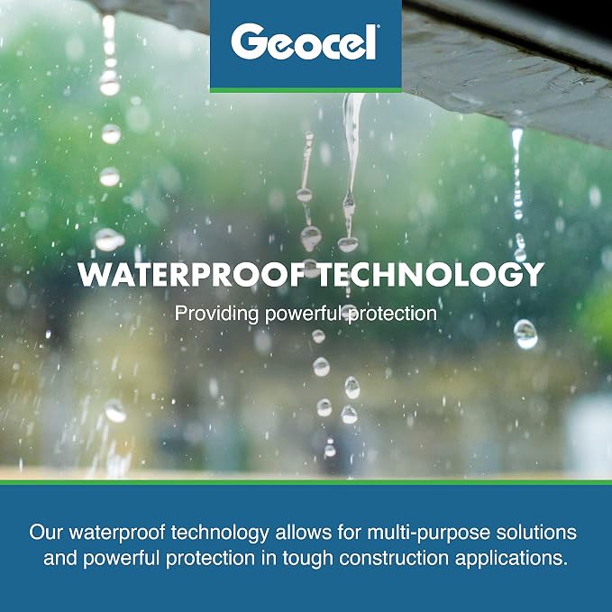 Geocel 2315LRF Leak Repair-Fibered Brushable Coating, 1 Quart, Black