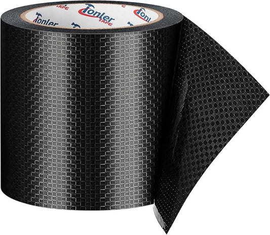 RV Underbelly Tape, Waterproof Flexible Permanent Sealing Adhesive Patch, Heavy Duty Tear Repair Tape for Mobile Home, Camper and Travel Trailer（4" x 33' ）