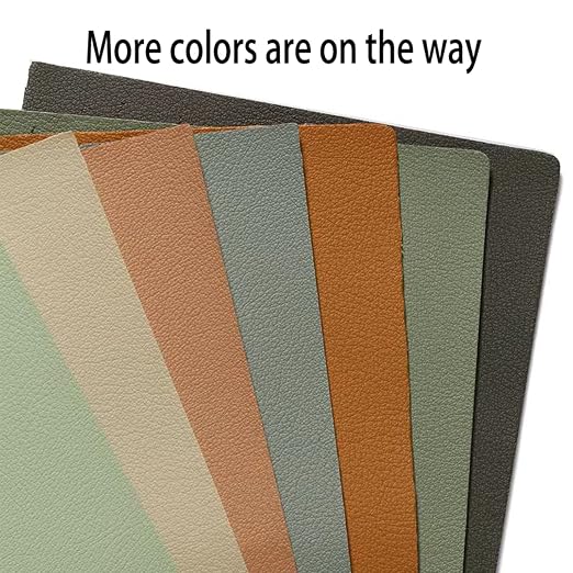 PXBBZDQ Leather Repair Patch Self Adhesive 15.7"×59" Leather Stickers for Car Seats Black Faux Leather Fabric for Upholstery Vinyl Seat Tape for Furniture, Couch Patch Kit for Cars Interior