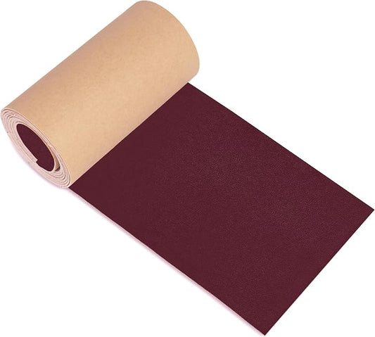 NPBAG Leather Repair Patch Kit 4 x 50 Inches, Self-Adhesive Leather Tape Upholstery Vinyl Sticker for Couches, Sofa, Furniture, Car Seats, Bags, Jackets (Lambskin)