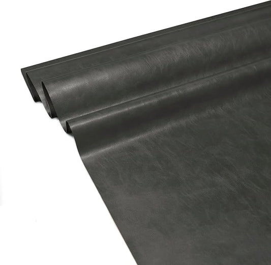 NPBAG Leather Repair Patch Kit 25 x 50 Inches, Self-Adhesive Leather Tape Upholstery Vinyl Sticker for Couches, Sofa, Furniture, Car Seats, Bags, Jackets (Crazy Horse)