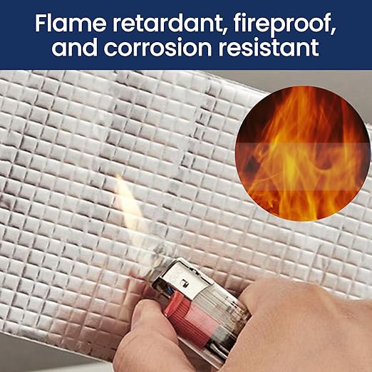 Adhes Butyl Sealing Tape 2 inch x 33feet, Waterproof Rubber Adhesive Repair Tape for Roof, Window, RV, Pipe, Gutter & Leak Fixing – Weatherproof & UV Resistant