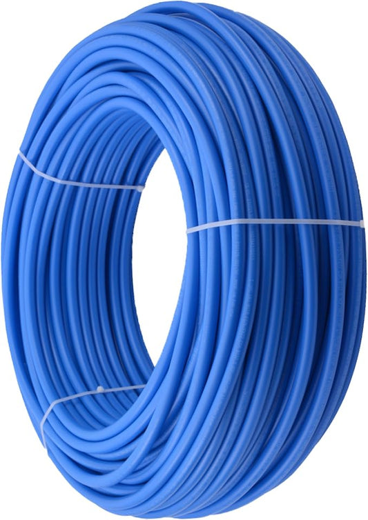 SharkBite 1/2 Inch x 500 Feet Blue PEX-B, PEX Pipe Flexible Water Tubing for Plumbing, U806500