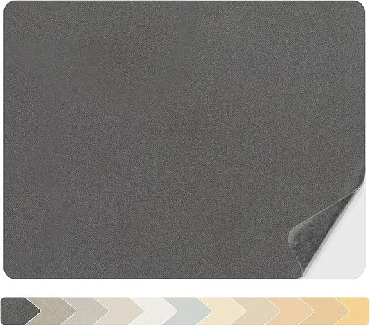 Numola Leather Repair Patch 8×11 inch Self-Adhesive Leather Repair Tape, Scratch/Holes Vinyl Repair Kit for Couch, Car Seat, Sofas, DIY Furniture Upholstery, Chair, Jackets, First-aid (Gray)