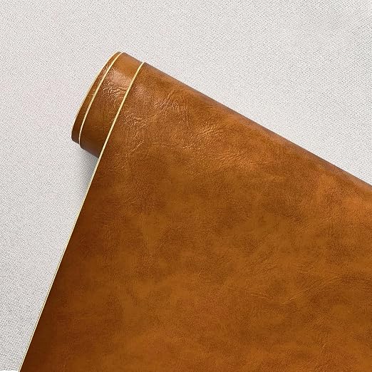 Large Leather Repair Patch for Couches 69 x 400 cm Leather Repair Tape Self,Repair Patch Self Adhesive Waterproof for Couches, Furniture, Kitchen Cabinets, Car Seats Light Brown