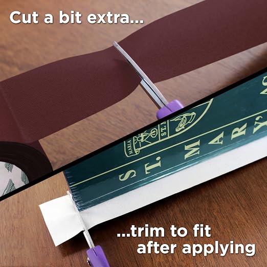 BookGuard 2 inch Premium Bookbinding Repair Cloth Tape, Book Tape Repair, Archival Book Repair Tape, 15 Yard Roll Burgundy