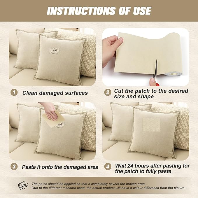 OAZ 4 x 79 inch Canvas Repair Patches Canvas Fabric Patch Self-Adhesive Canvas Repair Tape Waterproof Outdoor Gear Repair Patch Kit for Boat Cover Awning Sofa Chair Couch Tent Bag (Dark Gray)
