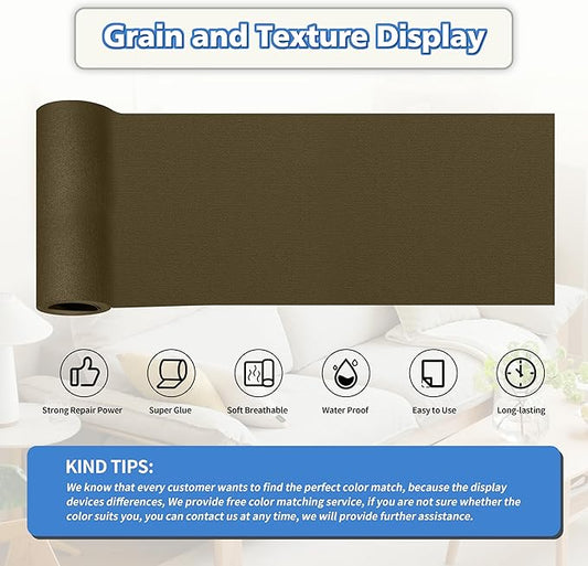 KING MOUNTAIN Canvas Repair Tape,Outdoor Gear Patch, 4×63 Inches,Waterproof,Self-Adhesive for Repairing Boat Covers,Sun Shades,Sofas,Tents,Lounge Chairs,Awnings (Dark Green)