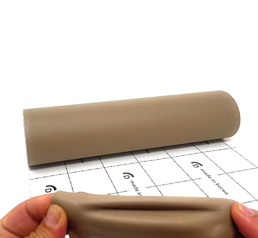 Leather Repair Tape – 4 X 48 inches Self Adhesive Waterproof Flexible Repair Patch Kit for Sofa Seating Couch Car Seat Drivers Seat Furniture Chair Leather Goods Tan