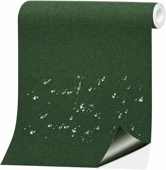 Canvas Repair Tape, Heavy Duty Waterproof Self-Adhesive Fabric Repair Patch for Tent, Sofa, Boat Covers, Chairs, Awning & Camping Outdoor Gear, 12"x59", ArmyGreen
