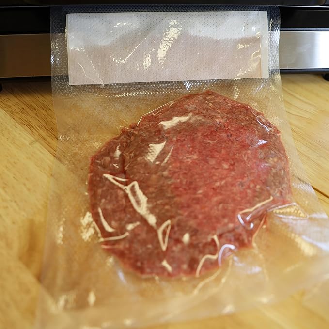 Nesco Vacuum Sealer Liquid Block Bags, Quart Sized, 25 Count