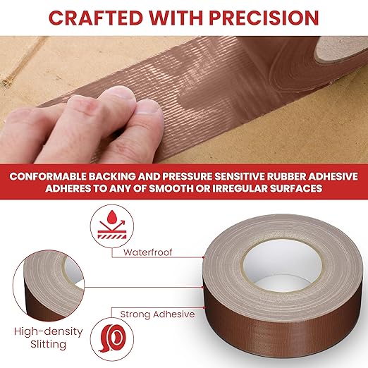 GGR Supplies T.R.U. CDT-36 Industrial Grade Duct Tape. Waterproof and UV Resistant. Multiple Colors Available. 60 Yards. (Dark Green, 1.5 in.)