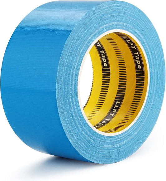 LLPT Duct Tape Premium Grade 2.36 Inches x 108 Feet x 11 Mil Easy Tear Residue Free Strong Adhesive Color Sky Blue (DT246)