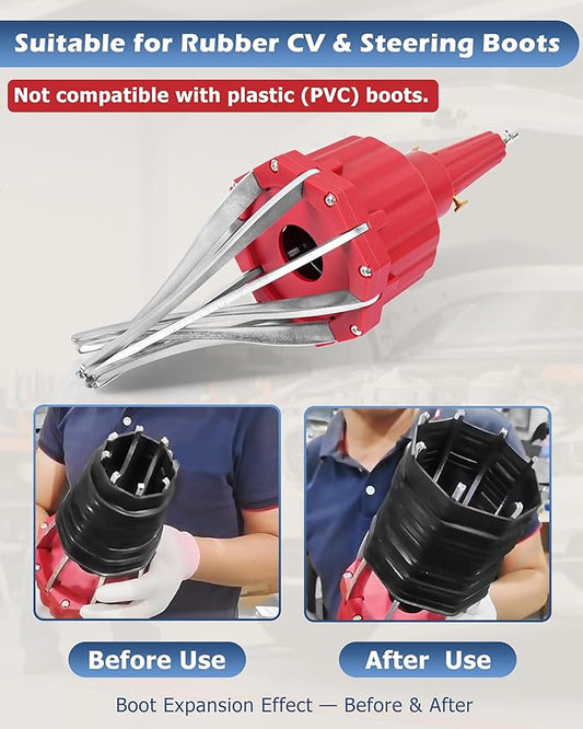 DAYUAN 15PCS Pneumatic Air Power CV Joint Boot Expander Install Installation Removal Tool