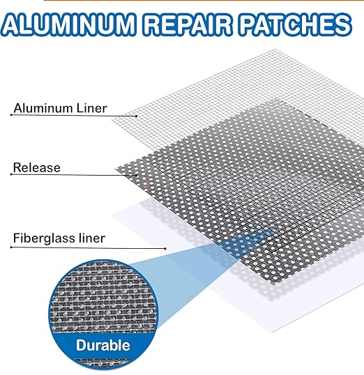 Drywall Repair Kit – 4.23 oz Tube + 8.47 oz Putty Jar with 2×2″&4×4″ Wall Patch Mesh, Dual Scrapers & 2 Sandpapers| Fast-Dry Spackle & Sheetrock Crack Filler for Wall, Ceiling, Plaster Repair