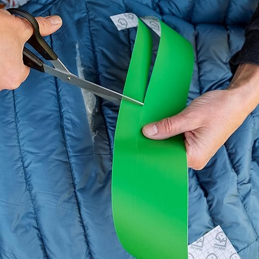 GEAR AID Tenacious Tape 3” x 20” Fabric and Vinyl Gear Repair Tape, Fix Holes and Rips in Puffy Jackets, Rain Gear, Tents, Sleeping Bags and Outdoor Equipment, Blue, 1 Roll