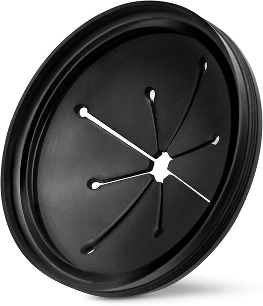 Garbage Disposal Splash Guard Sink Baffle, Food Waste Disposer Parts Accessories, Multi-Function Drain Plugs for Garbage Disposals, 3 3/8 Inch by CLEESINK