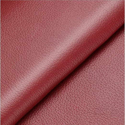 5pcs Leather Repair Patch Tape Leather Adhesive Self-Adhesive for Furniture Sofas Vinyl Car Seats Couch Chairs Shoes Down Jackets First Aid Patch Fix Tear Kit 20x30cm (Red Wine)
