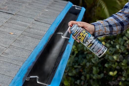Flex Seal – Stop Leaks Fast! Rubberized Waterproof Coating Spray, Ideal for Roofs, Holes, Cracks, DIY Projects, Automotive Fixes, Indoor & Outdoor Repairs, and More – Clear, 14 oz. (397 g) – 2 Pack