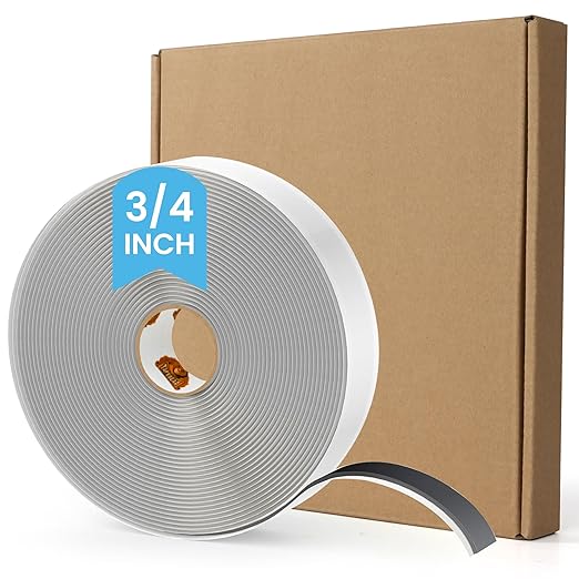 TAPEBEAR Black Butyl Tape - 3/4" x 30' x 1/8" Butyl Marine Sealant Tape for Window Glazing, Auto, Boat, EPDM Roof, Pool