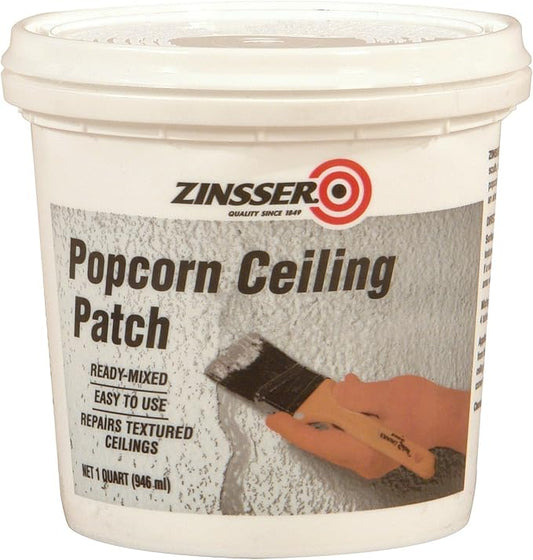 Rust-Oleum Zinsser Ready-Mixed Popcorn Ceiling Patch, 1-Quart