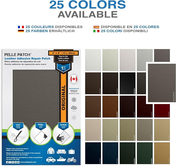 Siding Repair Kit - 25 Colors Available - Original 5x8 - Medium Grey
