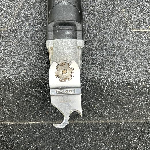 XXGO 6 Pcs Oscillating Multi Tool Knife Blade for Cutting Roofing Asphalt Shingles PVC Floor Carpet Cardboard XG3306