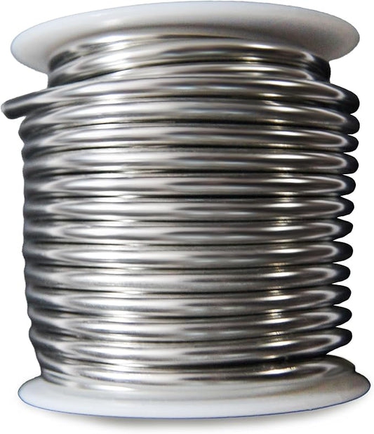 AIM Lead-Free Plumbing Solder, Silver Bearing, 0.125inch dia, 1 Lb Spool