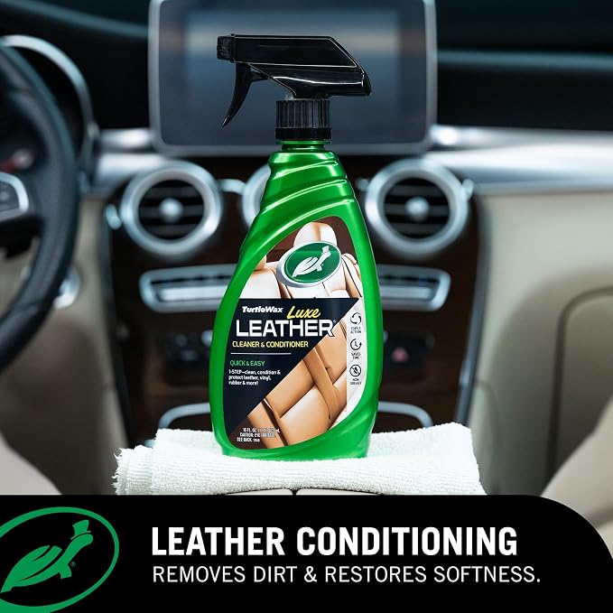 Turtle Wax T-363A Leather Cleaner & Conditioner - 16 Fl Oz.