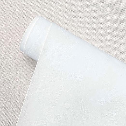 Large Leather Repair Patch for Couches 50 x 138 cm Leather Repair Tape Self,Repair Patch Self Adhesive Waterproof for Couches, Furniture, Kitchen Cabinets, Car Seats White