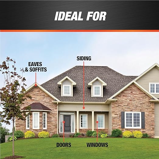 DAP Dynaflex Ultra Advanced Exterior Sealant,Light Gray,10.1 Oz (7079818219),(Pack of 2)