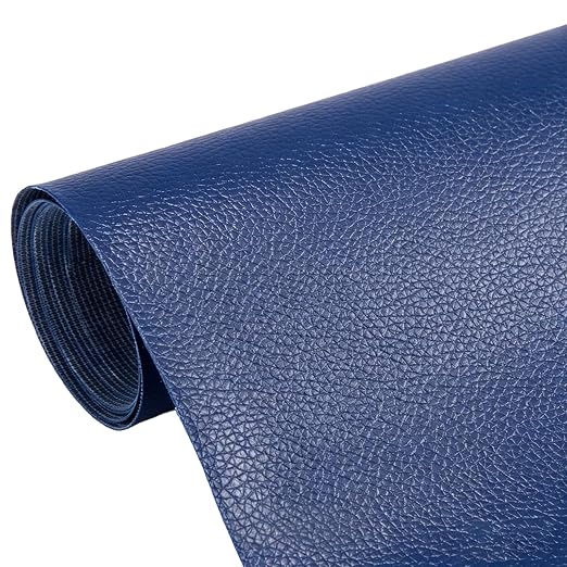 Cremsy Leather Repair Patch Tape, Self-adhesive Leather Repair Patch Kit for Couch Sofa Car Seats, Waterproof Vinyl Repair Patch, Cuttable Furniture Repair Tape for Chair Jacket (10, Royal Blue)