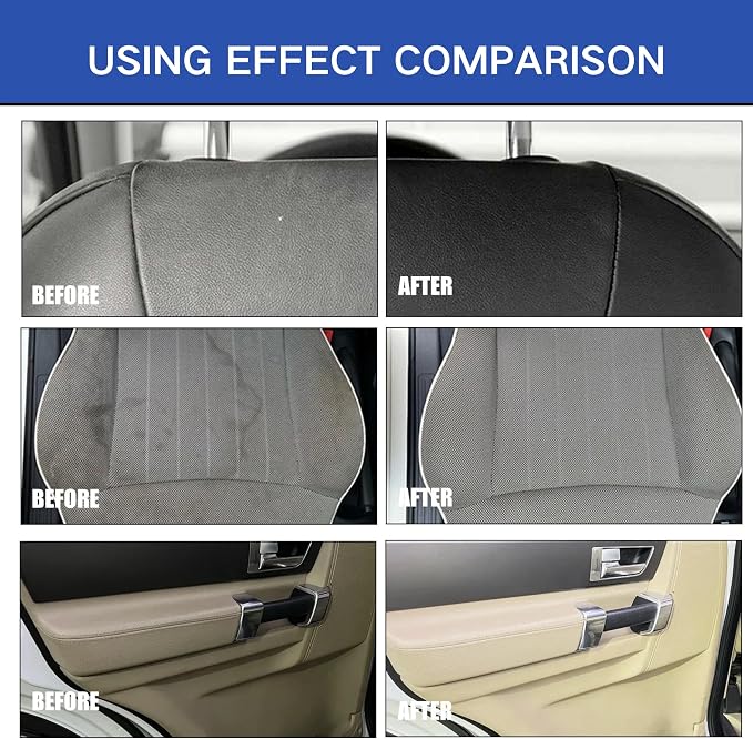 Leader Cleaning and Care Cream, Leather Cleaning Cream for Car Interior, Multifunctional Cleaning Paste for Leather Care, Furniture Leather Repair Kit, Leather Conditioner Cream