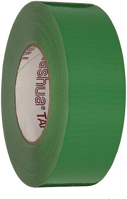 Nashua 398 Green Duct Tape, Heavy Duty, Water Resistant, 2.83 Inch x 60 yds, 1 Roll