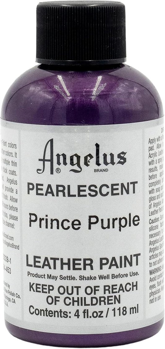 Angelus 4 oz Leather Paint, Prince Purple